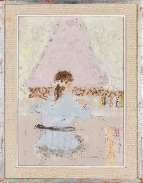 Helge Dahlman, Tyttö vaaleansinisessä.