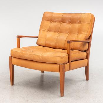 Arne Norell, an armchair 'Löven', Norell Möbel AB, late 20th Century.