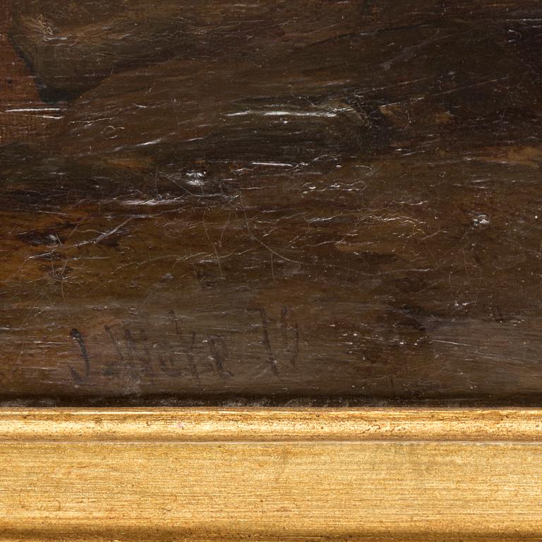 JOHN CHELTENHAM WAKE, attributed to, oil on canvas, signed and dated -70.