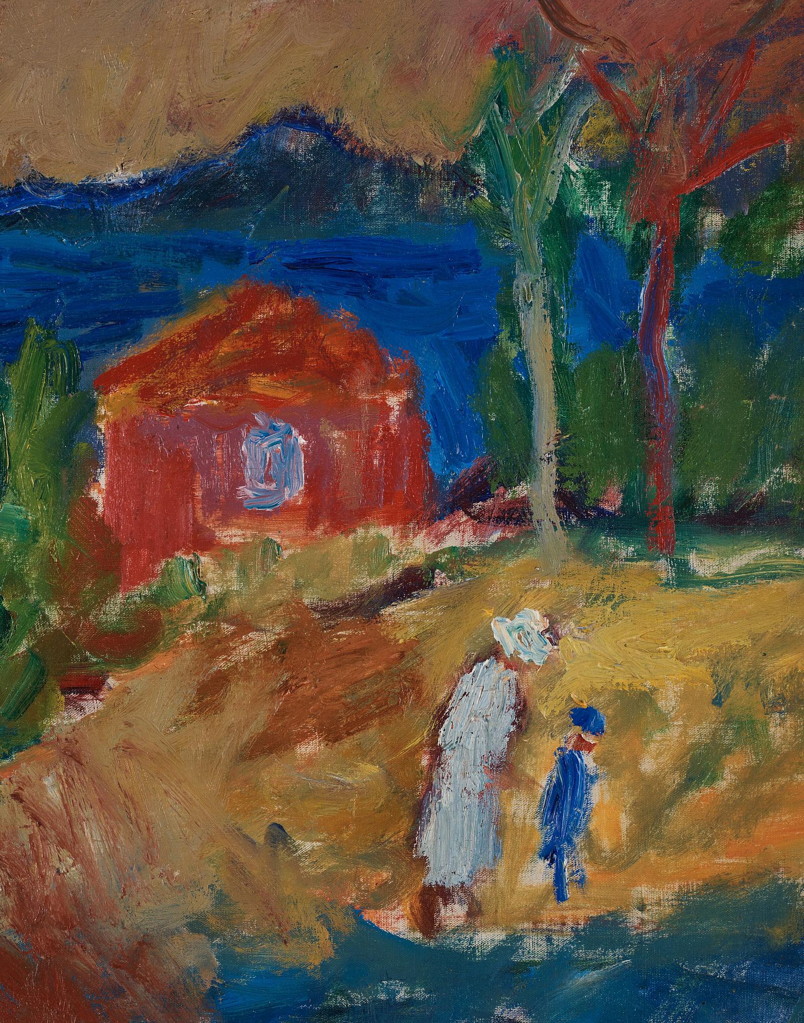 Ivan Ivarson, "The Bath House, Stenungsön" (Badhuset Stenungsön).