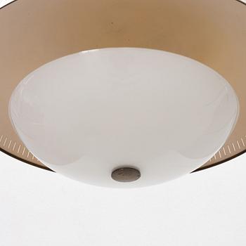 Harald Notini, a Swedish Modern model 11405 ceiling light from Böhlmarks, 1930's/40's.