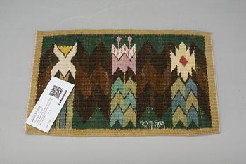 VÄVNAD. "Täppan". Gobelängteknik. Signerad AB MMF (AB Märta Måås-Fjetterström). Ca 36 x 22,5 cm.