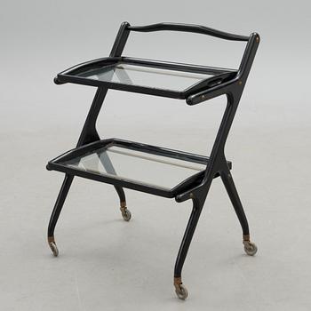 A serving trolley, 'Milano', Keravan puusepäntehdas, Stockmann, Finland. 1950s-1960s.