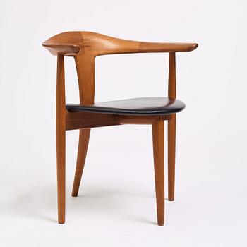 Erik Andersen & Palle Pedersen a teak chair, Randers Møbelfabrik, Denmark 1950s.