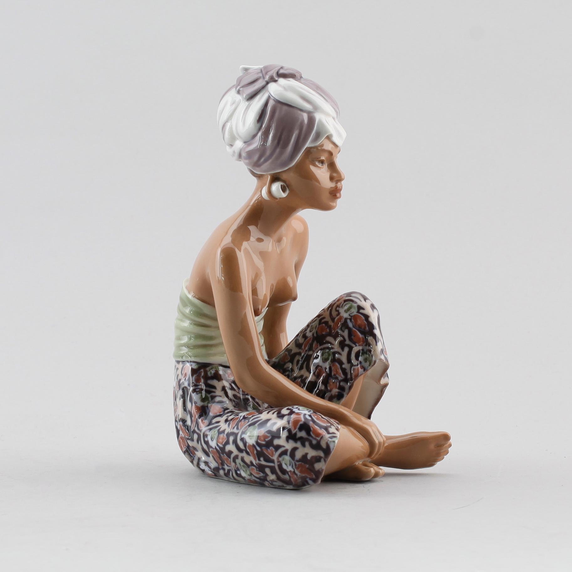 FIGUR, porslin, Dahl Jensen, Danmark.