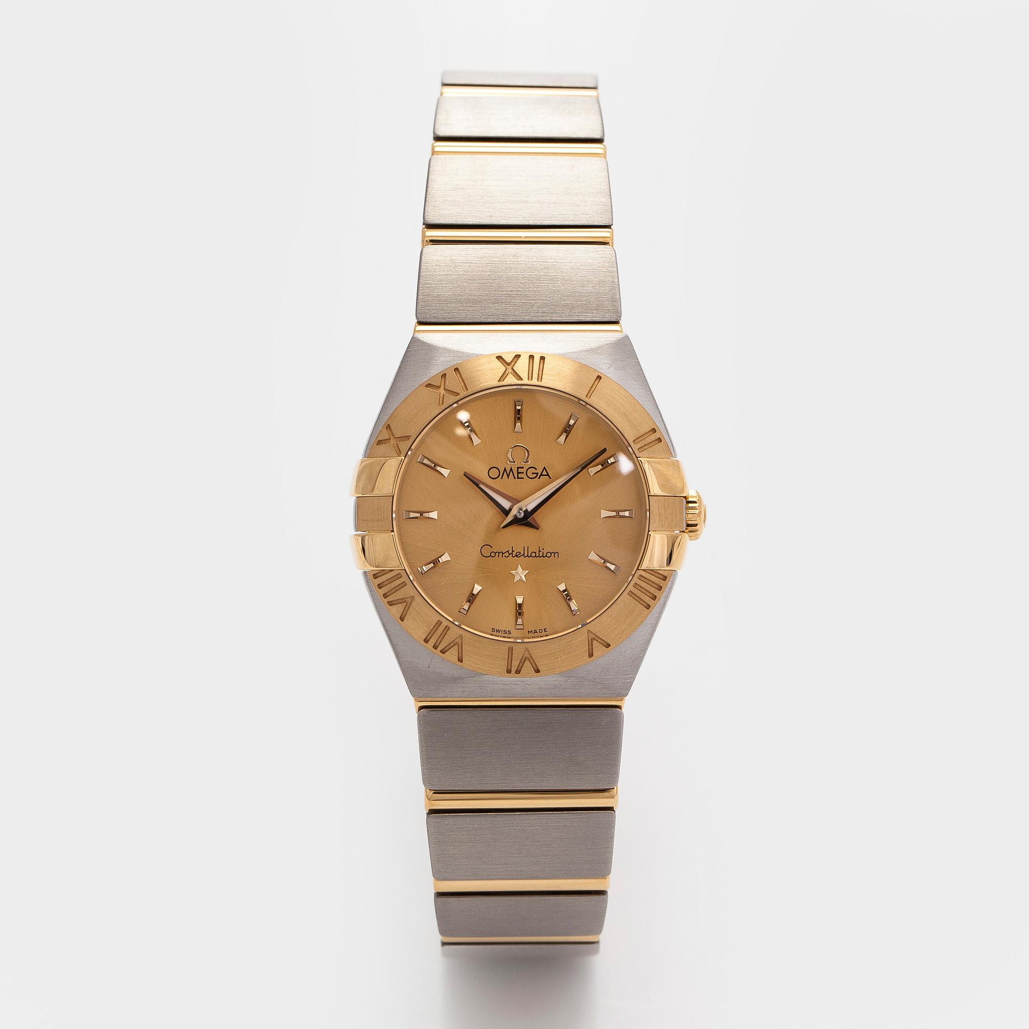 Omega, Constellation, rannekello, 25 mm.