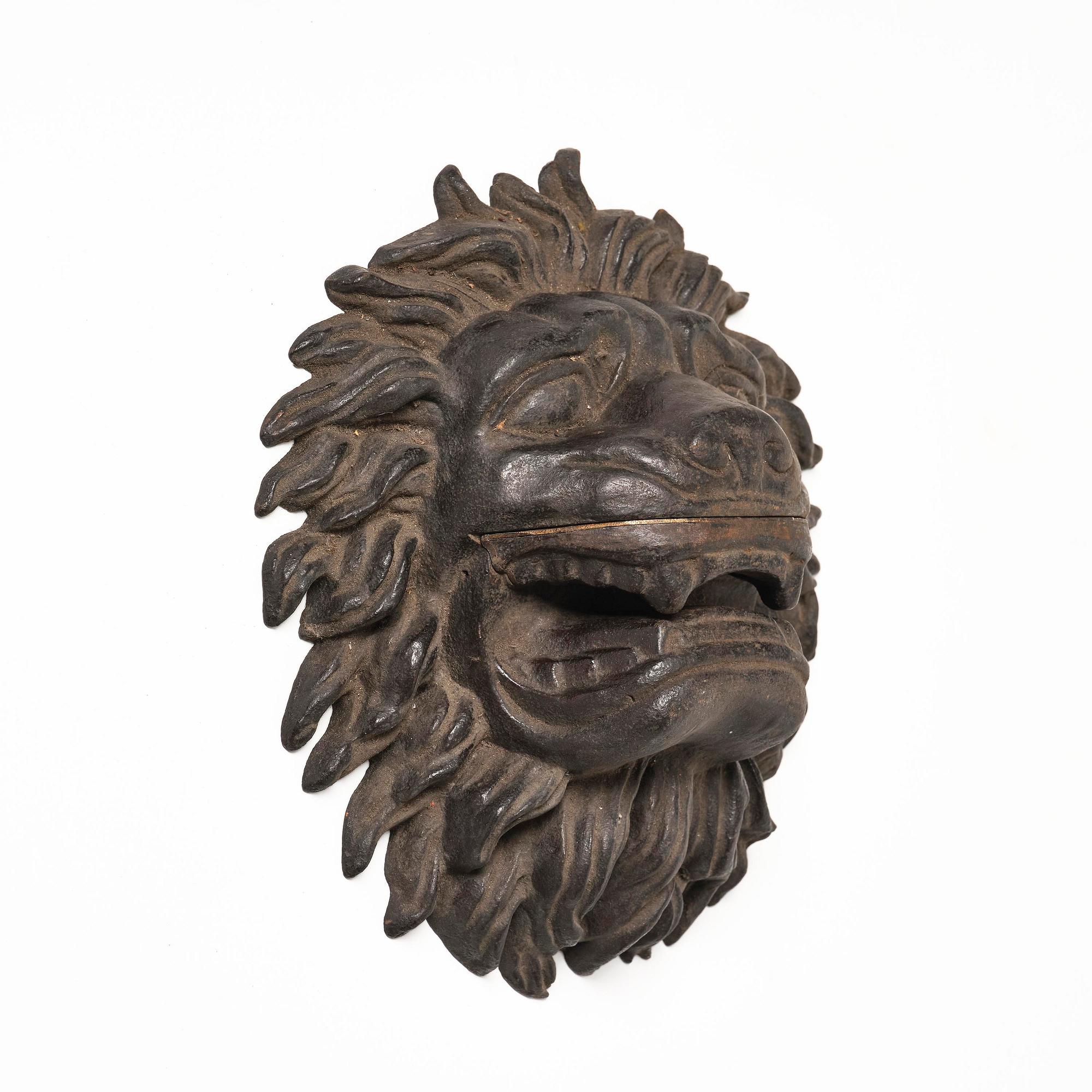 Anna Petrus, a cast iron mascaron, Näfveqvarns bruk, Swedish Grace.