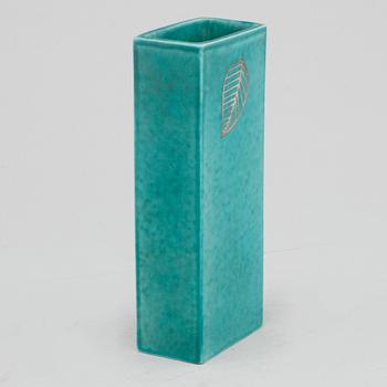 VAS, stengods, "Argenta", Wilhelm Kåge, Gustavsberg, 1900-tal.