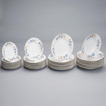 SERVIS, diamantfajans, 60 delar, modell CU, Arabia 1930-tal.