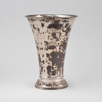 POKAL, silver, GAB, Stockholm, 1912, vikt 615 gram.