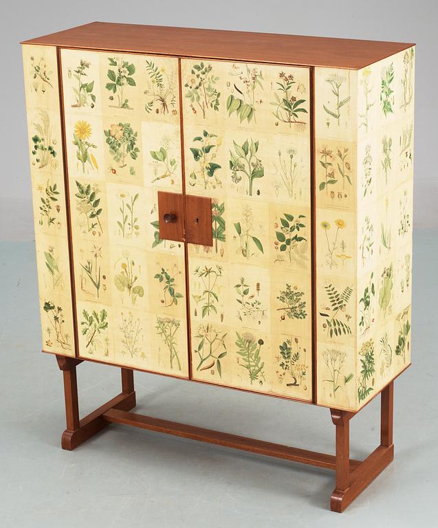 A Josef Frank 'Flora' cabinet, Svenskt Tenn, model 852.