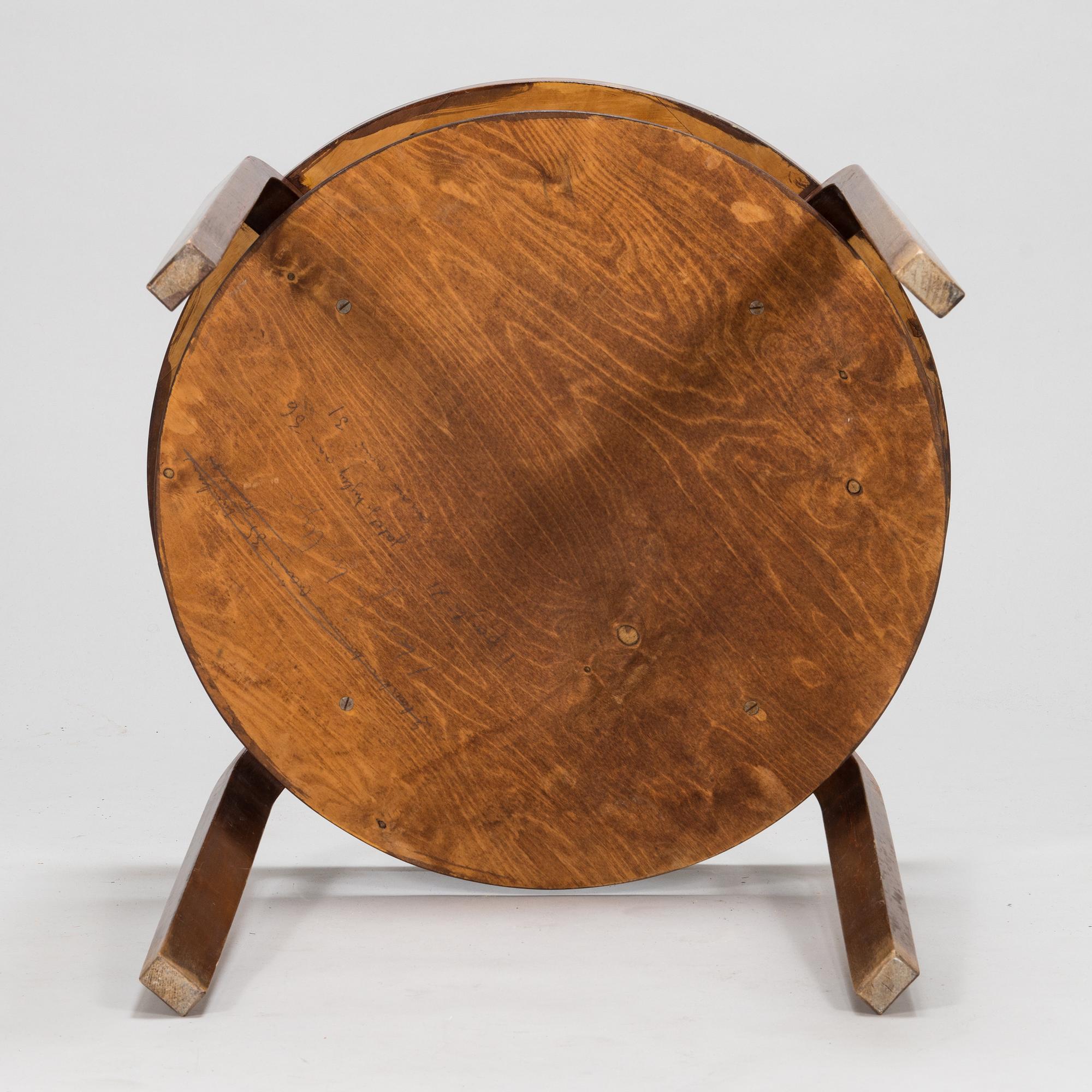 Alvar Aalto, a 1940's 'A 72' table for O.Y. Huonekalu- ja Rakennustyötehdas A.B.