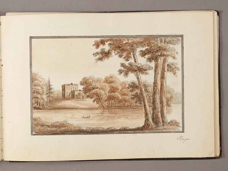 Otto August Malmborg, Album with views from Turkey, Russia, Poland and Sweden.