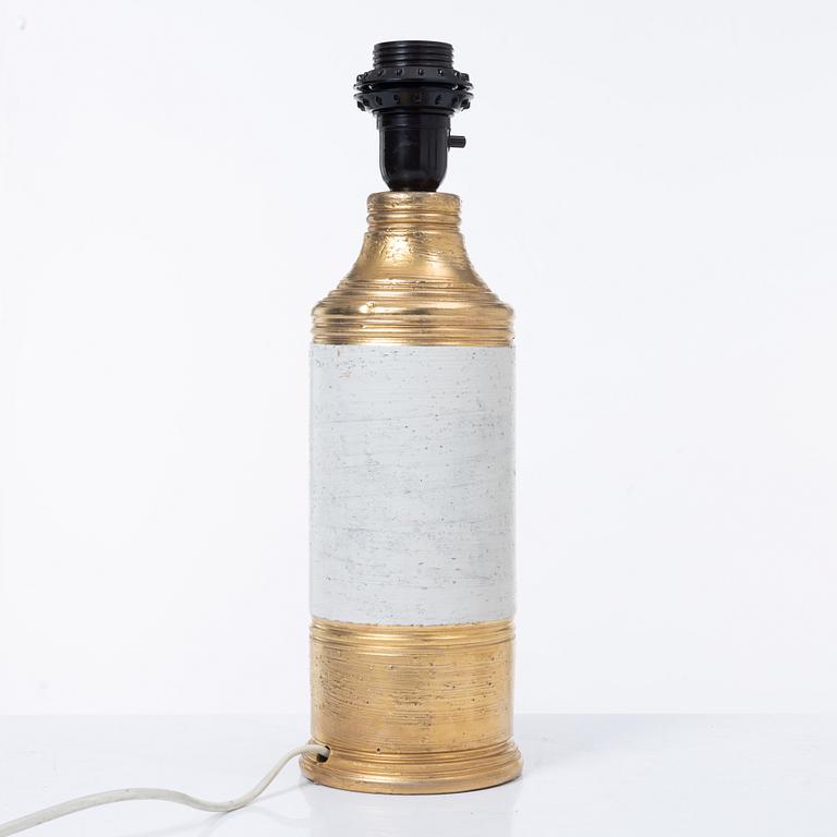 Bordslampor, 4 st, Bitossi för Bergboms, 1900-talets andra hälft.