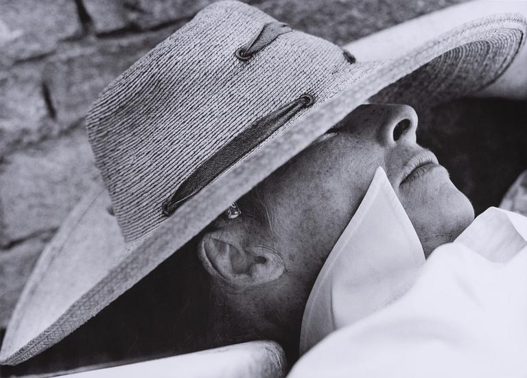 Per-Olow Anderson, 'Katharine Hepburn photographed in Venice 1954'.