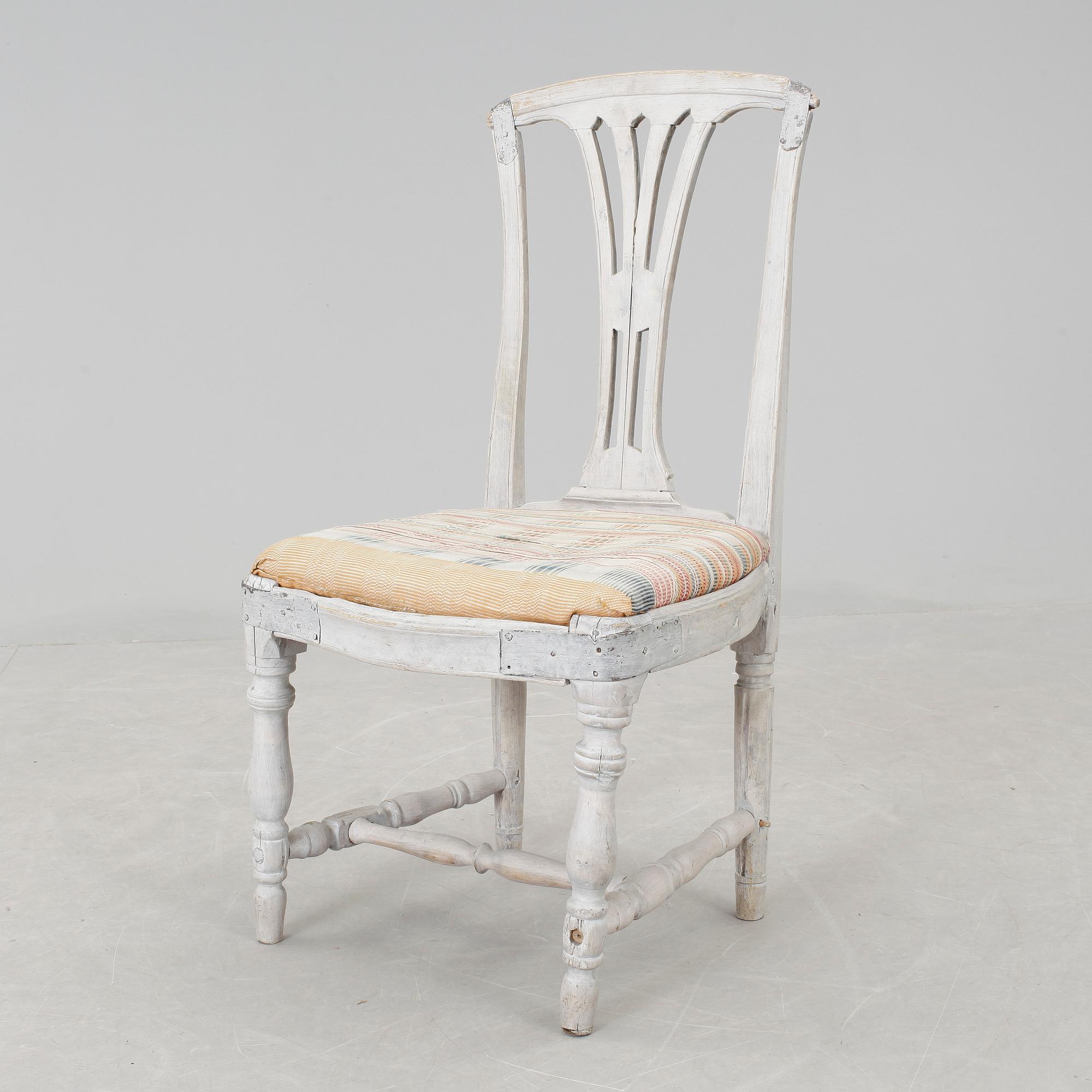 STOL, gustaviansk, 1700-talets slut.