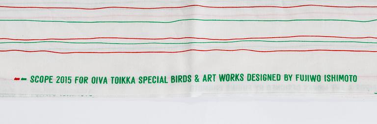Oiva Toikka, A glass bird, signed Oiva Toikka IITTALA SCOPE 2019 132/500.