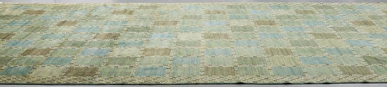 Barbro Nilsson, A CARPET, "Gröningen", knotted pile, ca 604,5 x 361,5-366 cm, signed AB MMF BN.