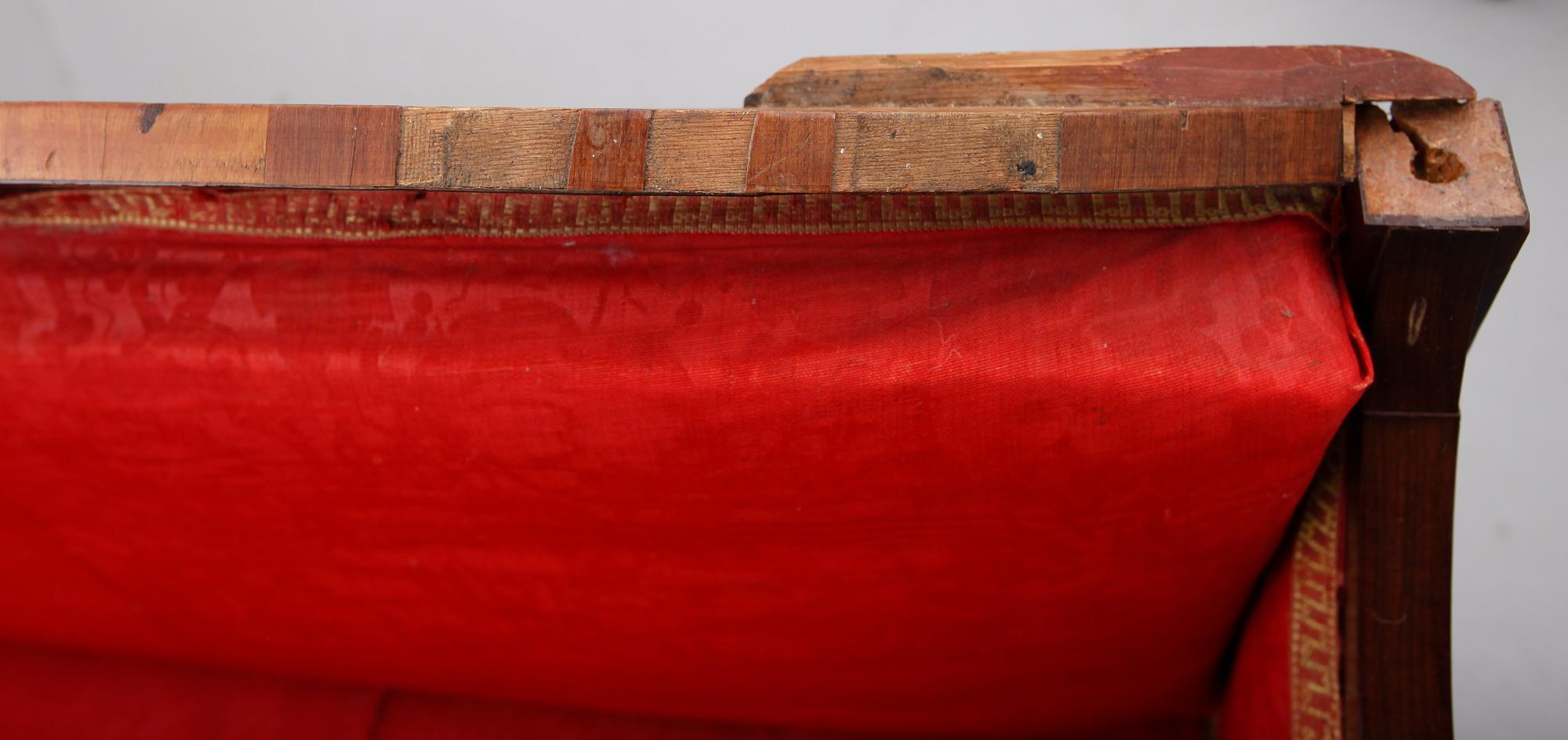 SOFFA, empire, 1800-talets första hälft.