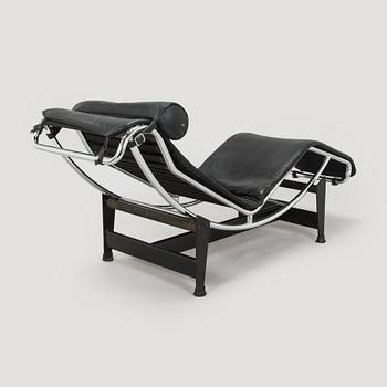 Charlotte Perriand & Le Corbusier, an 'LC4' lounge chair, Cassina, Italy.