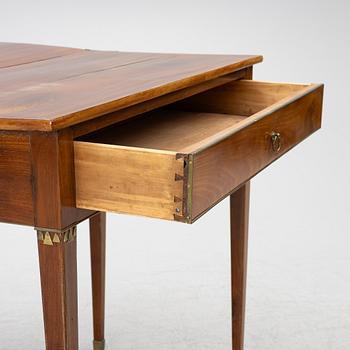 Game table, 18th century, Late Gustavian.
