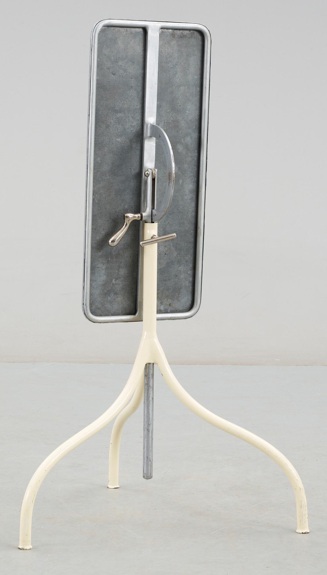 LÄKARBORD, metall, 1900-talets mitt.