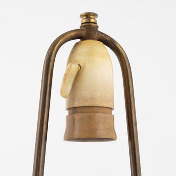 Vas/bordslampa, porslin. Qingdynastin, 1800-tal.