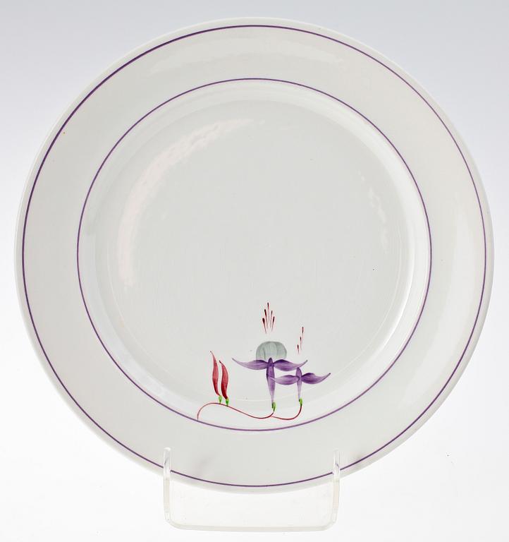 SERVISDELAR, 49 st, porslin, "Poem", design Ulrica Hydman Vallien, Rörstrand.