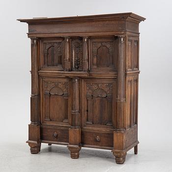 Skåp, barockstil, 1800-tales andra hälft.