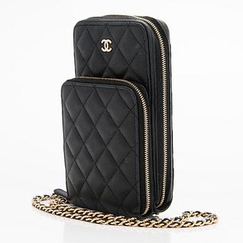 Chanel, A 'O-porte tel a chaine' bag, 2020.