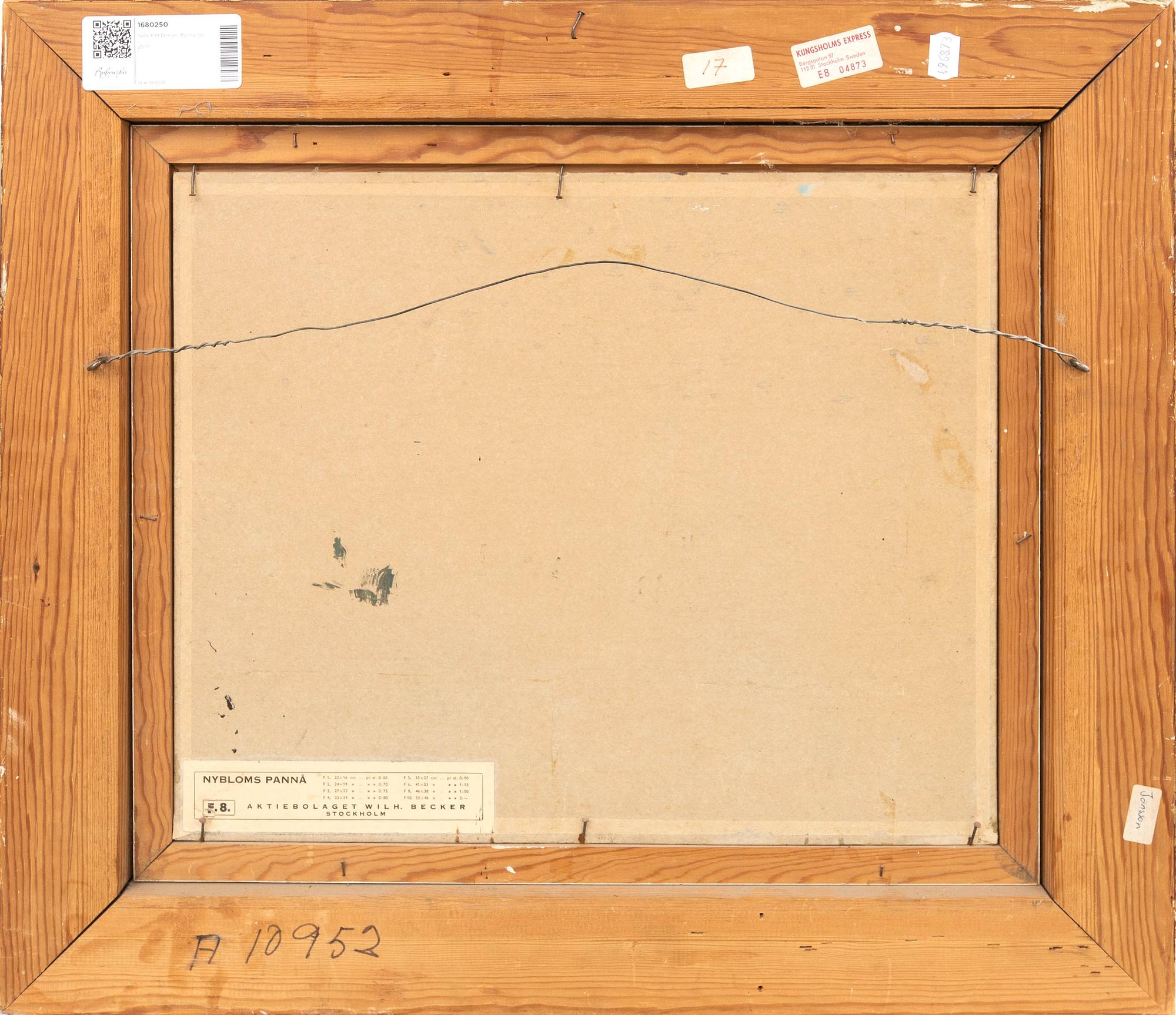 Sven X:et Erixson, Byväg.