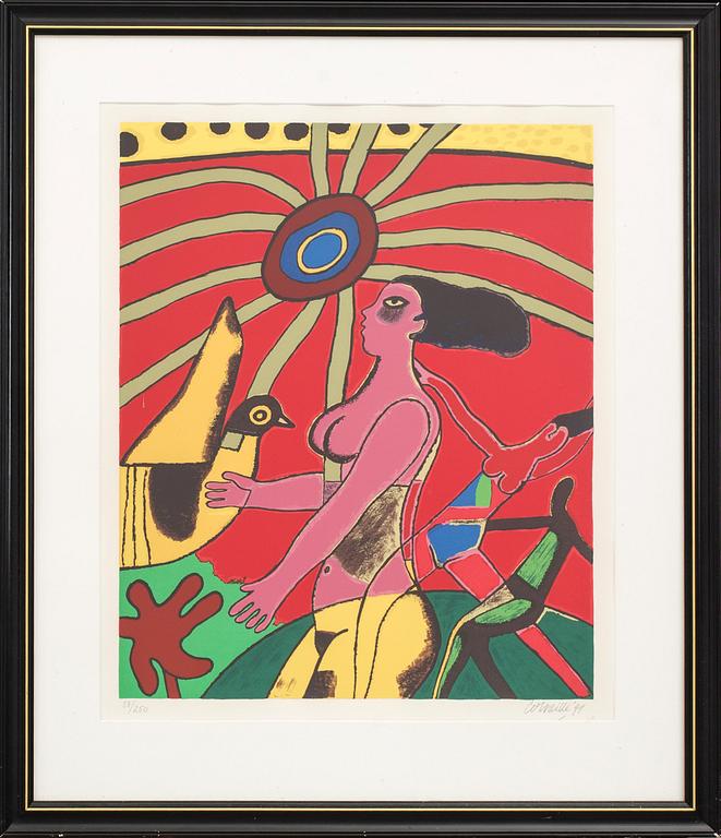 BEVERLOO CORNEILLE, färgserigrafi, signerad och numrerad 58/250.