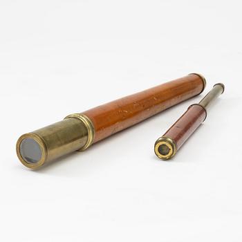 Two 19th century telescopes.