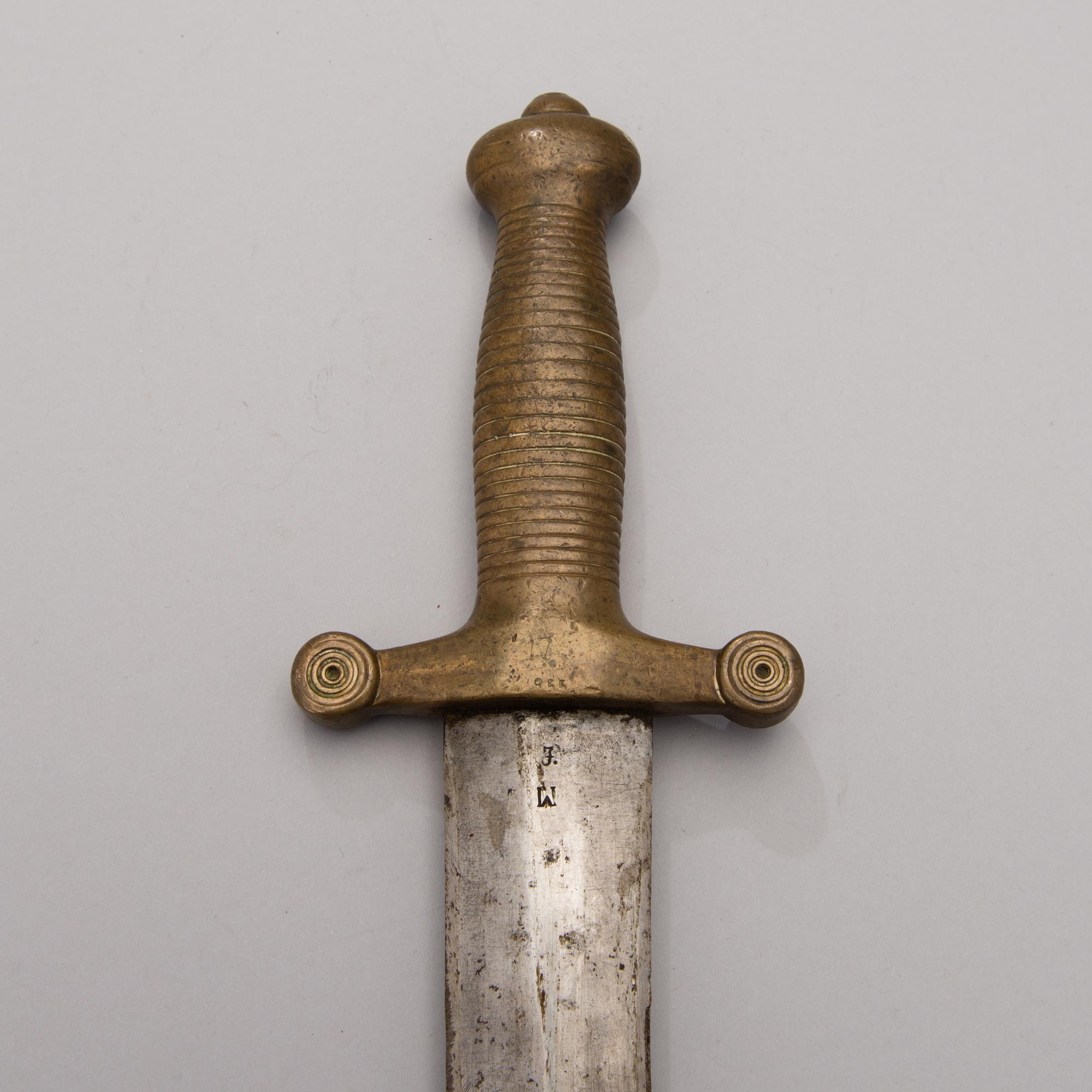 A Russian M1848 infantry tesak.