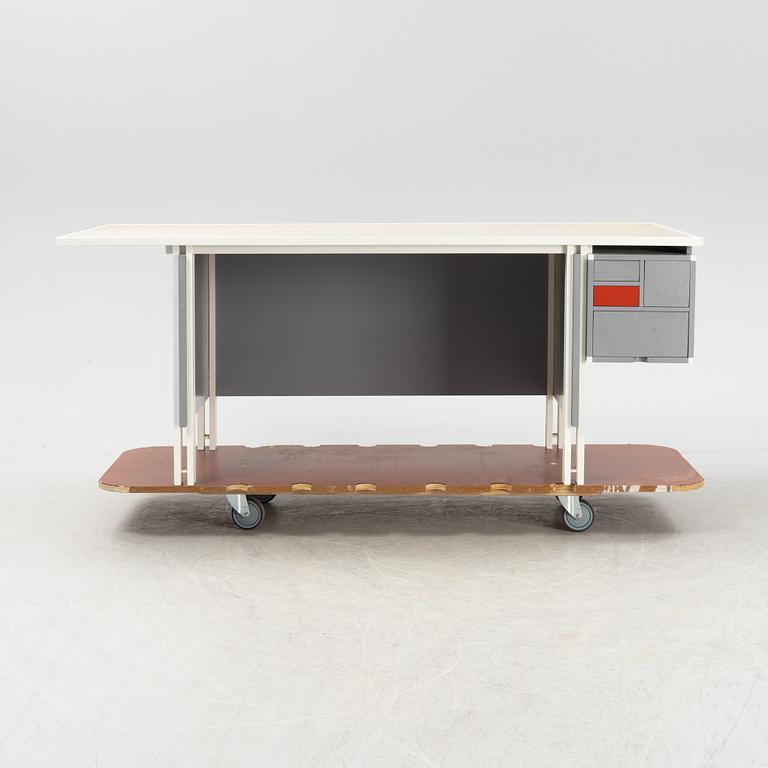 A writing desk, Stefan Bofeldt, "Kvadrat i kvadrat", Karl Andersson, 1980's.