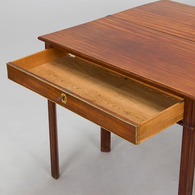 Pelipöytä, Ruotsi 1700-luvun loppu.