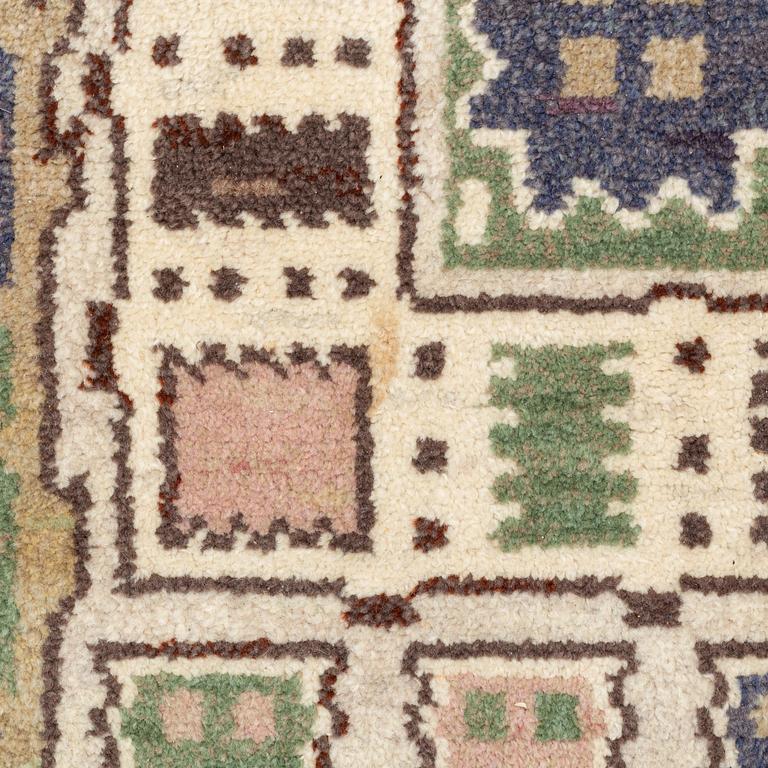 Märta Måås-Fjetterström, a carpet, "Hästhagen", knotted pile, ca 324 x 224 cm, signed AB MMF.