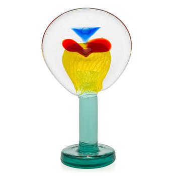Oiva Toikka, a 'Lollipop' glass sculpture signed Oiva Toikka, Nuutajärvi 2004 181/200.