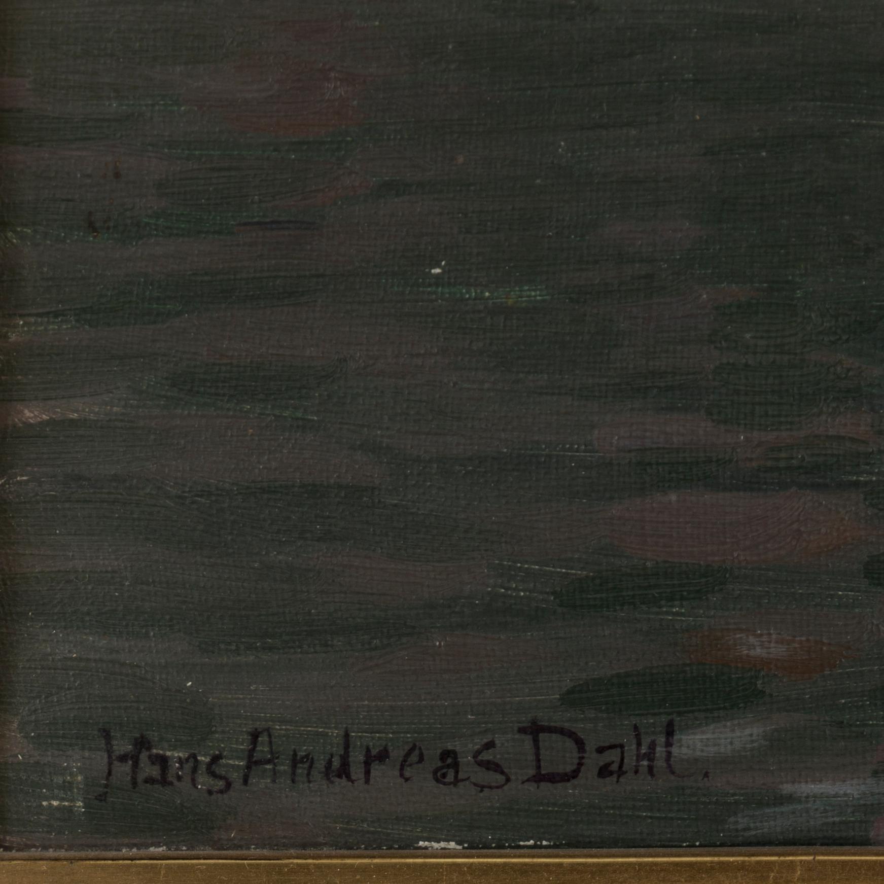 HANS ANDREAS DAHL, oil on canvas, signed Hans Andreas Dahl.