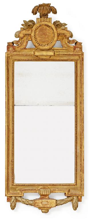A Gustavian mirror by J. Åkerblad.