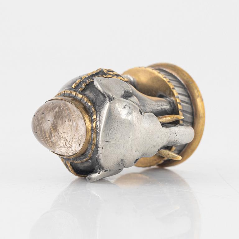 Estrid Ericson, tillskriven, sigillstamp för Firma Svenskt Tenn, 1900-talets andra hälft.