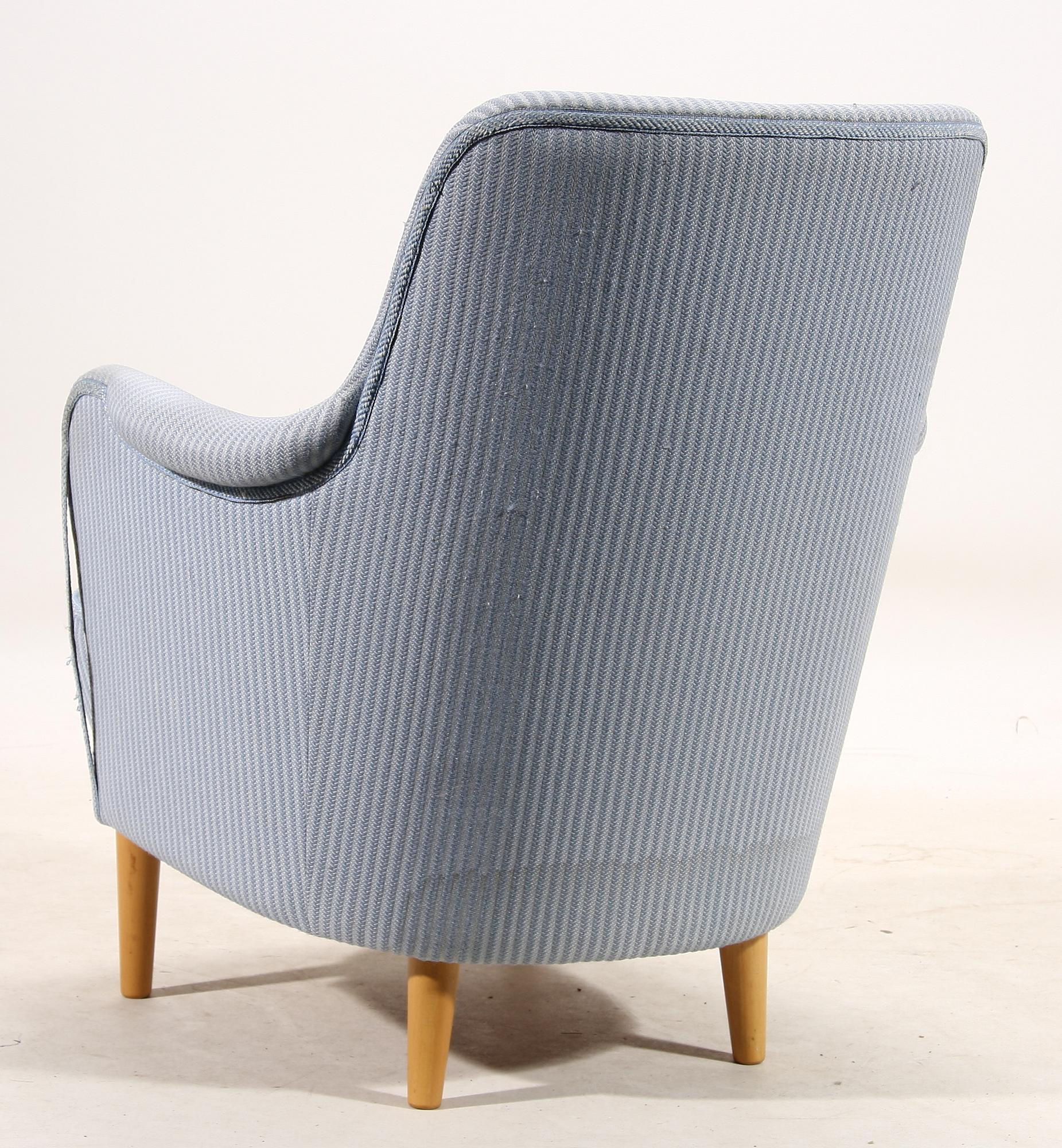 FÅTÖLJ, "Samsas", Carl Malmsten, 1980-tal.