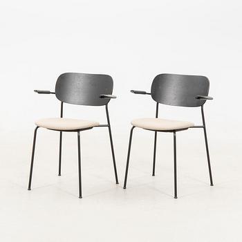 Norm Architects karmstolar 3 st "Menu Co" före Audo Copenhagen samtida.