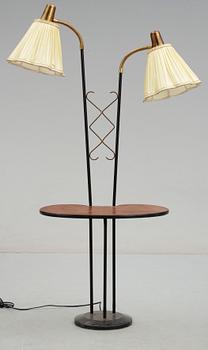 GOLVLAMPA med BORD, 1950-tal.