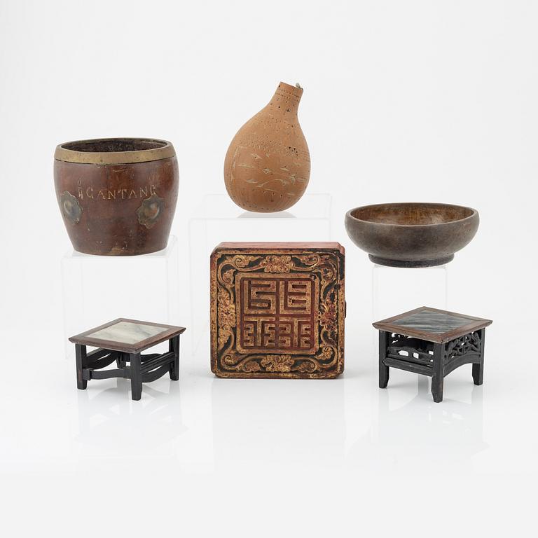 A group of Indonesian objects, 20th Century.