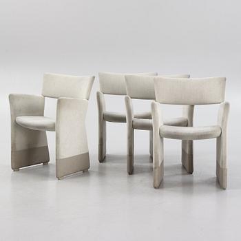 Chris Martin,  karmstolar, 4 st, "Crown armchair", Massproductions.