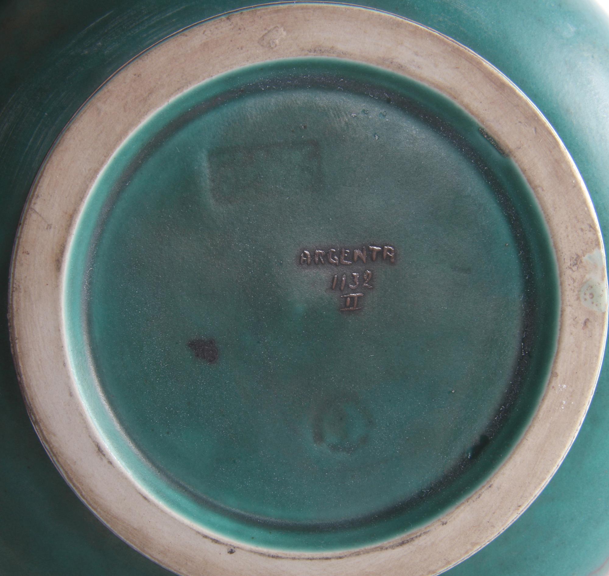 VAS, "Argenta", stengods, Vilhelm Kåge, Gustavsberg.