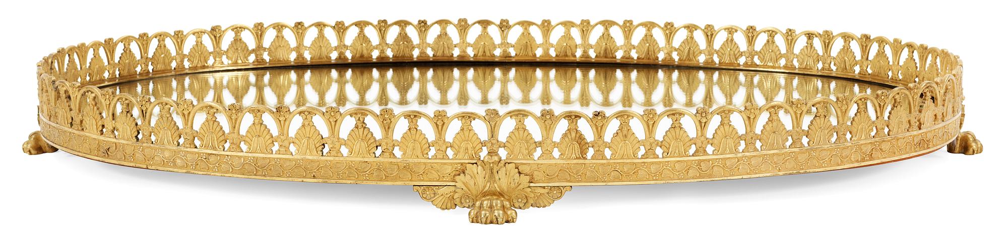 BORDSPLATEAU, Frankrike, 1800-talets början. Empire.