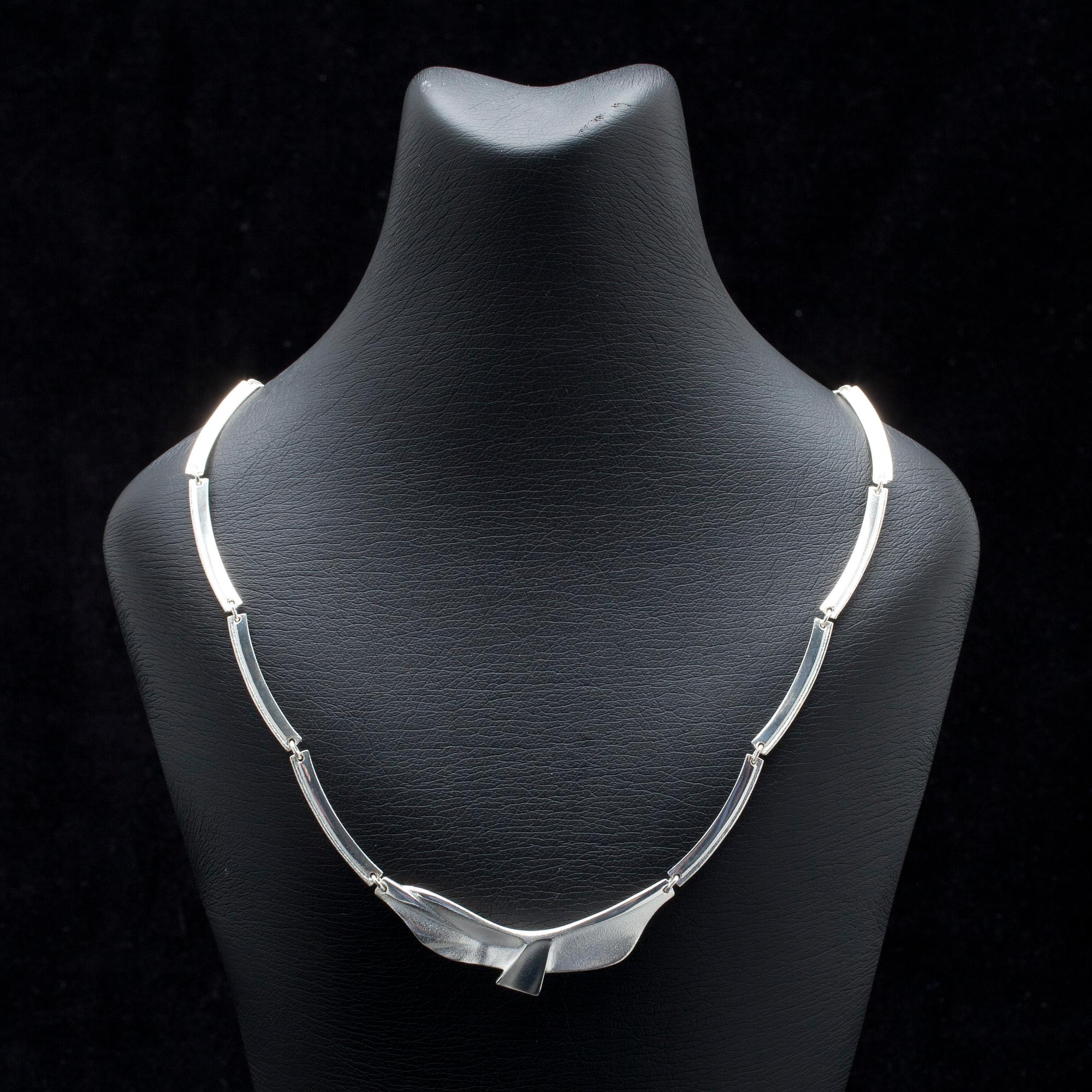 HALSSMYCKE, silver, "Reef" Zoltan Popovits Lapponia, 2010. Vikt 28,8 g.