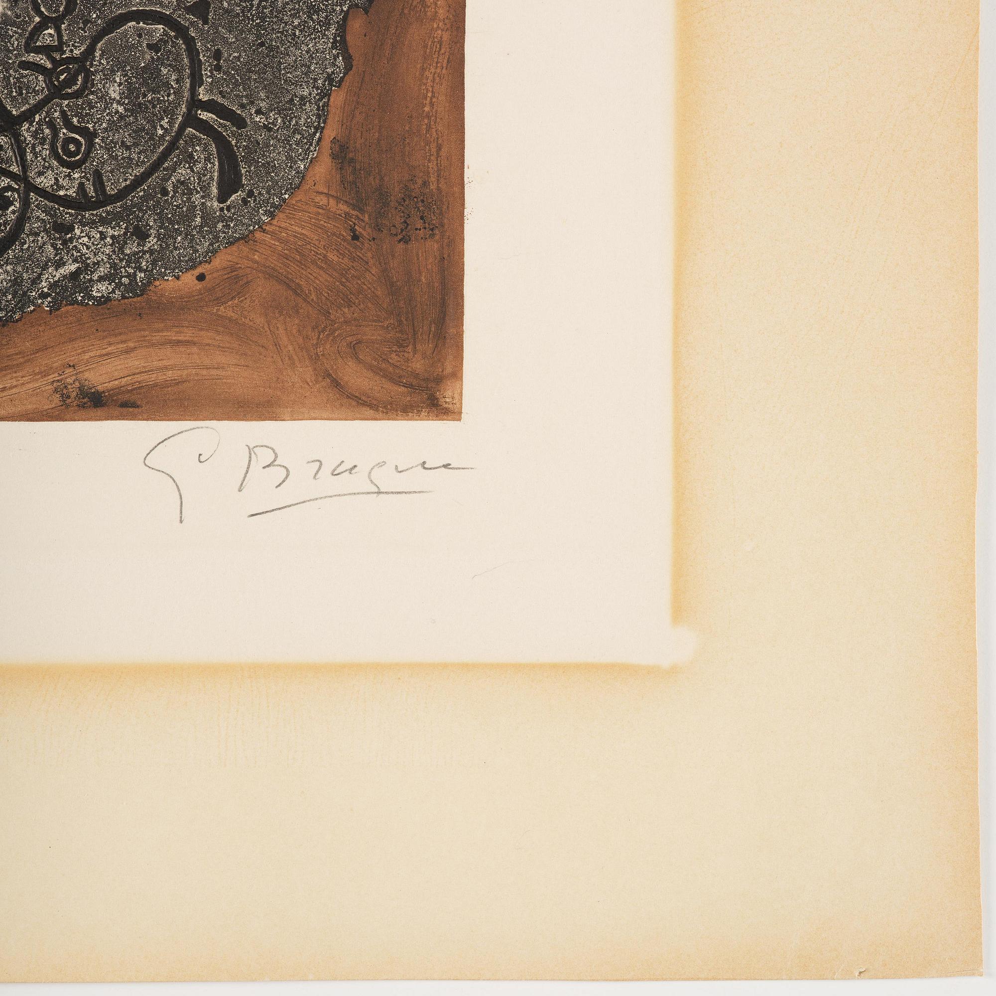Georges Braque, "Char noir".